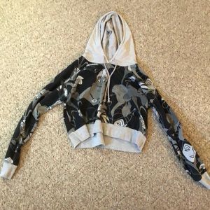 Disney Villains Crop Sweatshirt